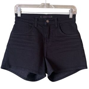 J. Brand Black High Waisted Mom Shorts Sz 26